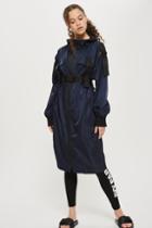 Topshop Harnessed Coat By Ivy Park