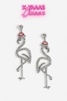 Topshop *holiday Flamingo Drop Earrings