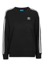 Topshop Three Stripe Boxy Sweater By Adidas Originals