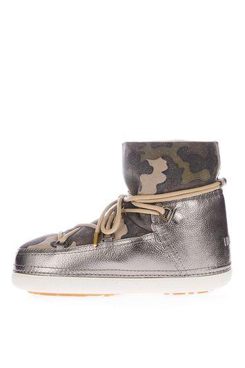 Topshop Inuikii Camouflage Ankle Boots
