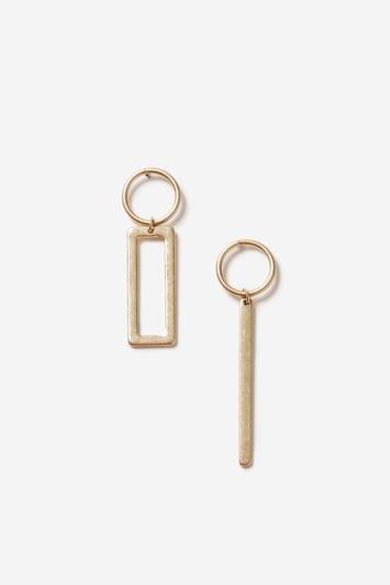 Topshop Angular Mismatch Earrings