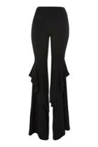 Topshop Extreme Frill Flared Trousers