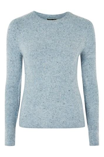 Topshop Ribbed Knit Jumper