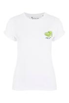 Topshop Tall Lime Yours Motif Tee