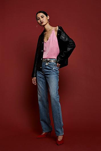 Topshop Mid Blue New Boyfriend Jeans
