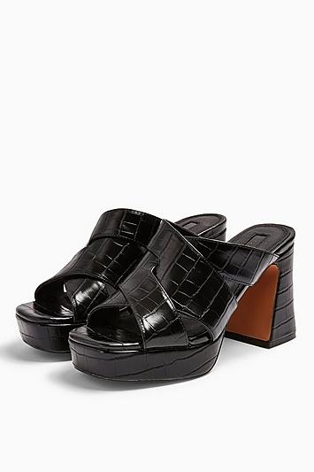 Topshop Richmond Platform Mules