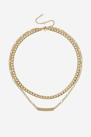 Topshop *chunky Bar Necklace