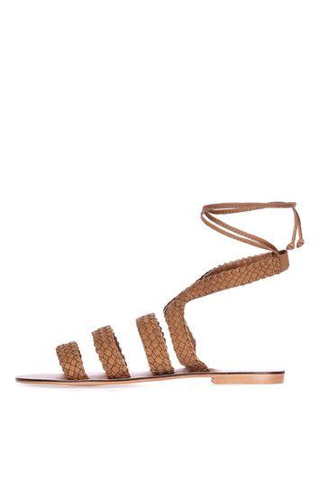 Topshop Havoy Weave Sandals