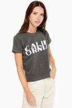 Topshop Tall California Shrunken T-shirt
