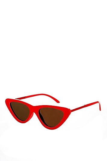 Topshop Polly '90s Pointy Feline Sunglasses