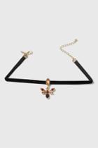 Topshop Dragonfly Choker Necklace