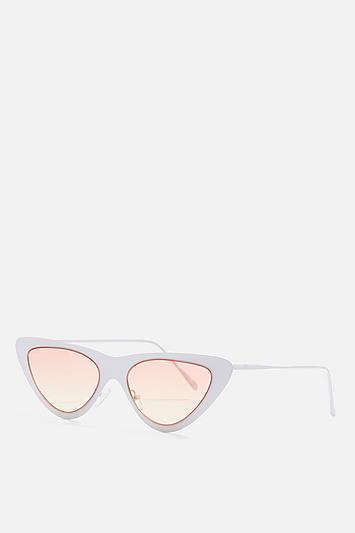 Topshop Polly Pointy Sunglasses
