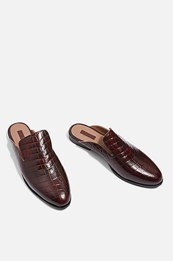 Topshop Backless Loafers