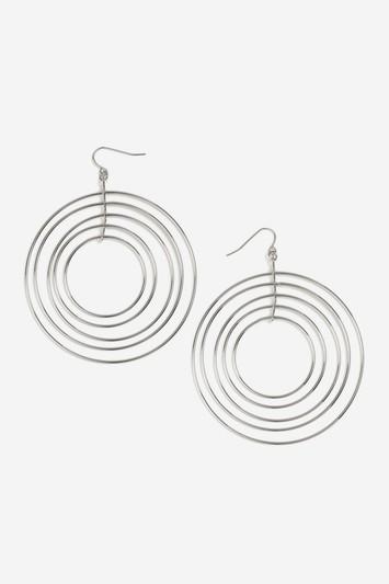 Topshop Multi Circle Hoop Earrings