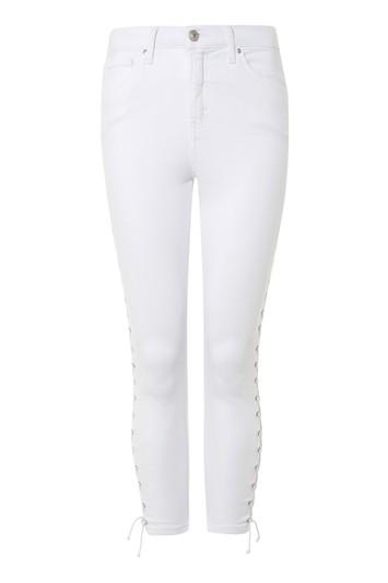 Topshop Tall Side Lace Jamie Jeans