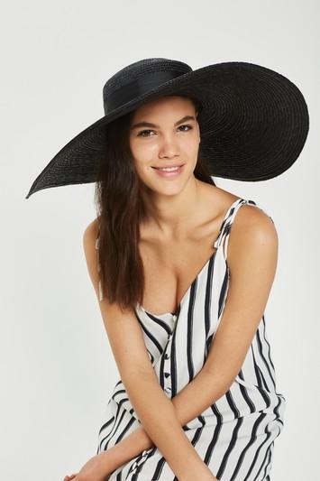 Topshop Wide Brim Straw Hat