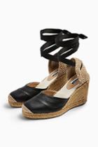 Topshop Wren Leather Espadrilles