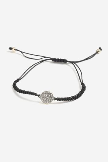 Topshop Cord Adjustable Bracelet