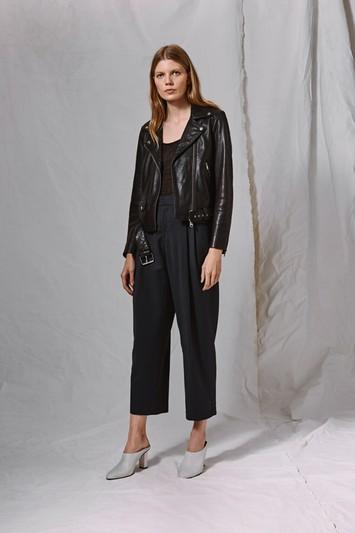 Topshop Pinstripe Trousers By Boutique