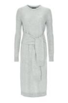 Topshop Oversized Tie Waist Midi Dress