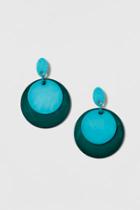 Topshop Cicrle Layer Earrings