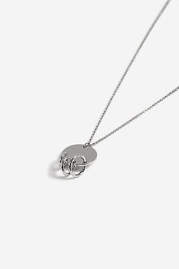 Topshop *small Link Drop Necklace