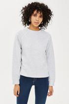 Topshop Petite Flatlock Sweatshirt