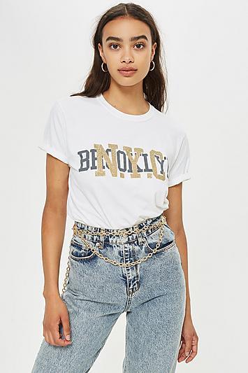 Topshop 'nyc Brooklyn' T-shirt