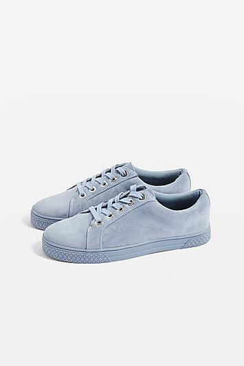 Topshop City Drench Lace Up Trainers