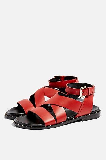 Topshop Hampton Footbed Sandals