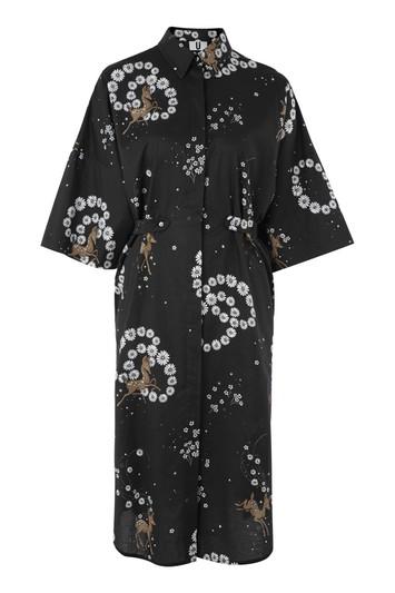 Topshop *tiller Shirt Dress By Unique