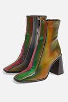 Topshop Hurricane Square Toe Boots