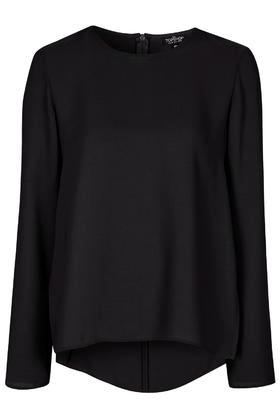 Topshop Tall Side Split Tunic Top