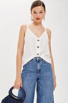 Topshop Button Down Camisole Top
