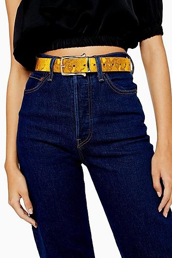 Topshop Yellow Belt