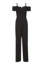 Topshop *crossover Front Jumpsuit By Love