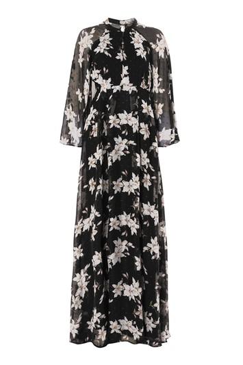Topshop Gold Fleck Maxi Dress By Yas