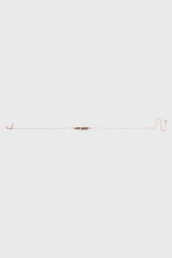 Topshop Not Sorry Choker Necklace