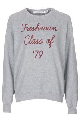 Topshop Freshman '79 Sweatshirt By Project Social T