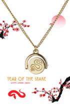 Topshop Year Of The Snake Ditsy Necklace