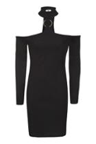 Topshop *cold Shoulder Dress By Ragged Priest