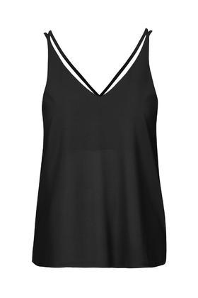 Topshop Petite Double Strap V-front Cami