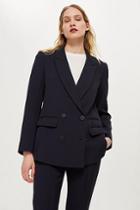 Topshop *double Breasted Blazer By Boutique