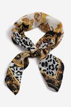 Topshop *leopard Chain Print Scarf