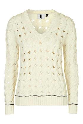 Topshop *ixworth V-neck Jumper By Unique