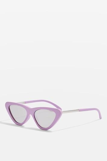 Topshop Point Polly Cat Eye Sunglasses