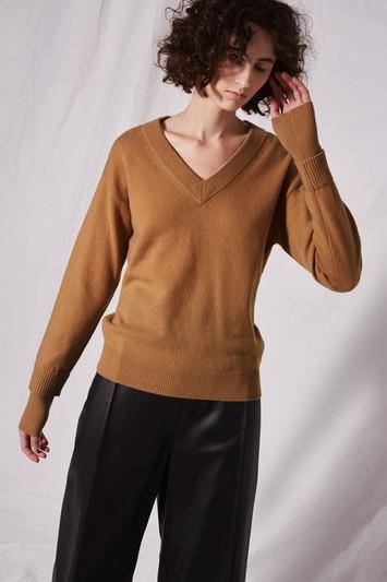 Topshop V-neck Cashmere Sweater By Boutique