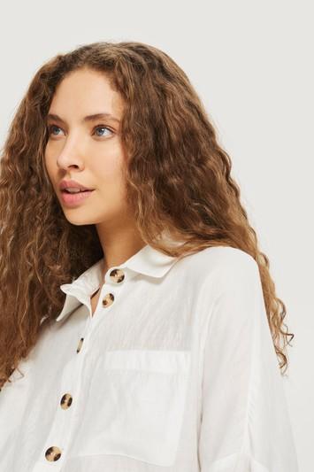 Topshop Lightweight Casual Shirt