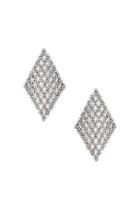 Topshop Diamond Shape Drop Earrings