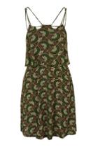 Topshop Petite Tribal Wave Dress